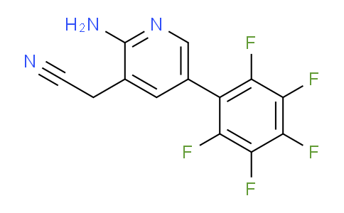 AM51183 | 1259478-53-9 | 2-Amino-5-(perfluorophenyl)pyridine-3-acetonitrile