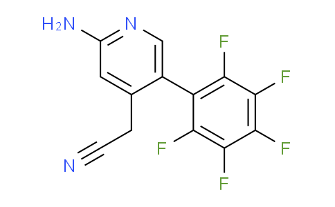 AM51184 | 1259480-07-3 | 2-Amino-5-(perfluorophenyl)pyridine-4-acetonitrile