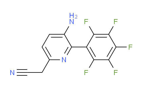 AM51187 | 1259478-21-1 | 3-Amino-2-(perfluorophenyl)pyridine-6-acetonitrile