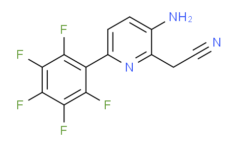AM51188 | 1259477-58-1 | 3-Amino-6-(perfluorophenyl)pyridine-2-acetonitrile