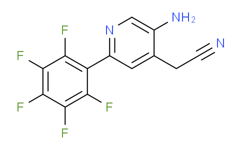 AM51190 | 1259480-19-7 | 5-Amino-2-(perfluorophenyl)pyridine-4-acetonitrile