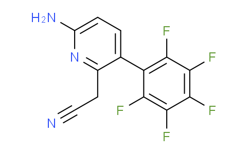 AM51191 | 1259478-58-4 | 6-Amino-3-(perfluorophenyl)pyridine-2-acetonitrile