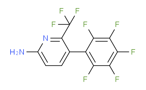 6-Amino-3-(perfluorophenyl)-2-(trifluoromethyl)pyridine