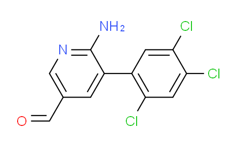AM51223 | 1261498-49-0 | 6-Amino-5-(2,4,5-trichlorophenyl)nicotinaldehyde