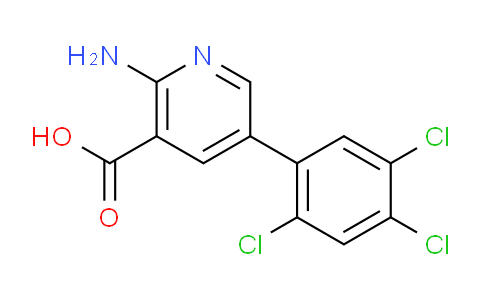 AM51224 | 1261606-99-8 | 2-Amino-5-(2,4,5-trichlorophenyl)nicotinic acid