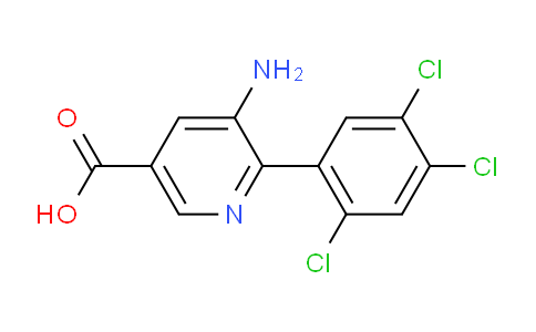 AM51226 | 1261789-81-4 | 5-Amino-6-(2,4,5-trichlorophenyl)nicotinic acid
