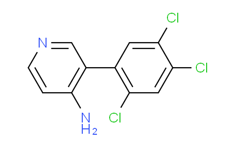 AM51244 | 1261879-29-1 | 4-Amino-3-(2,4,5-trichlorophenyl)pyridine