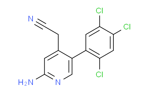 AM51250 | 1261872-95-0 | 2-Amino-5-(2,4,5-trichlorophenyl)pyridine-4-acetonitrile