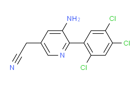 AM51252 | 1261638-74-7 | 3-Amino-2-(2,4,5-trichlorophenyl)pyridine-5-acetonitrile