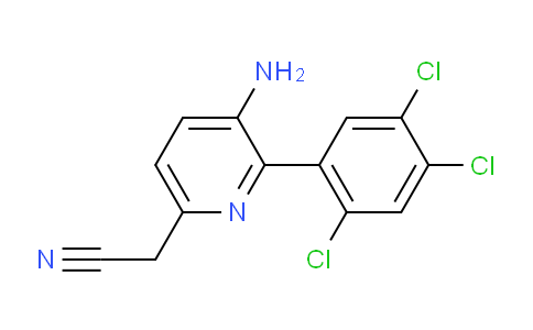 AM51253 | 1261607-04-8 | 3-Amino-2-(2,4,5-trichlorophenyl)pyridine-6-acetonitrile