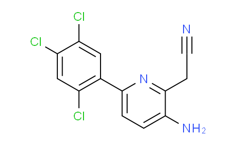 AM51254 | 1261468-46-5 | 3-Amino-6-(2,4,5-trichlorophenyl)pyridine-2-acetonitrile