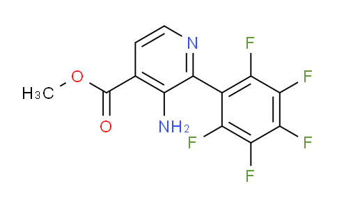 AM51285 | 1261667-34-8 | Methyl 3-amino-2-(perfluorophenyl)isonicotinate