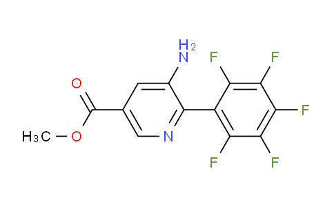 AM51289 | 1261475-14-2 | Methyl 5-amino-6-(perfluorophenyl)nicotinate