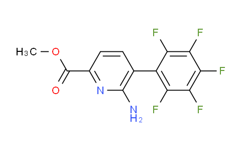 AM51293 | 1261669-28-6 | Methyl 6-amino-5-(perfluorophenyl)picolinate