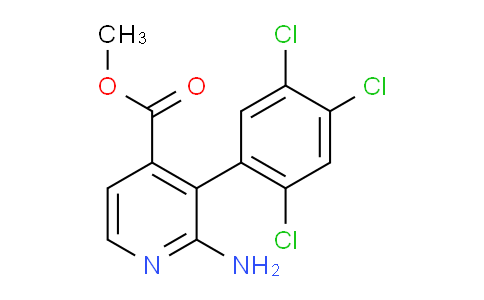 AM51294 | 1261679-21-3 | Methyl 2-amino-3-(2,4,5-trichlorophenyl)isonicotinate
