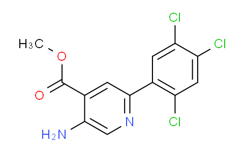 AM51297 | 1261642-27-6 | Methyl 5-amino-2-(2,4,5-trichlorophenyl)isonicotinate