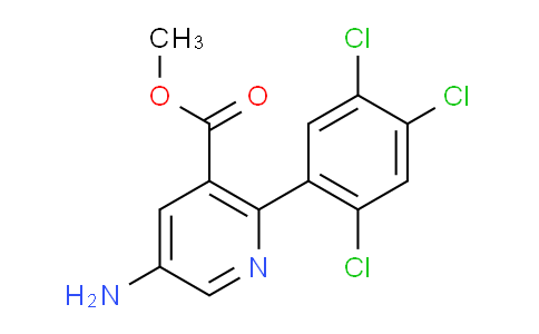 AM51299 | 1261756-69-7 | Methyl 5-amino-2-(2,4,5-trichlorophenyl)nicotinate