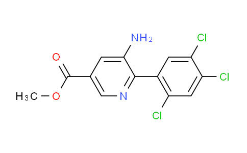 AM51300 | 1261817-39-3 | Methyl 5-amino-6-(2,4,5-trichlorophenyl)nicotinate