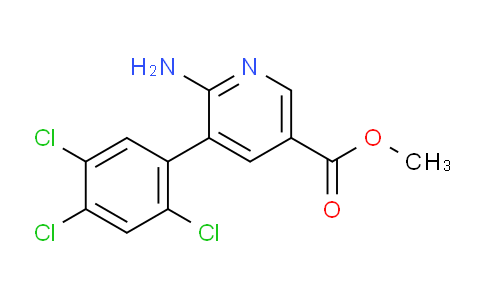 AM51301 | 1261506-99-3 | Methyl 6-amino-5-(2,4,5-trichlorophenyl)nicotinate