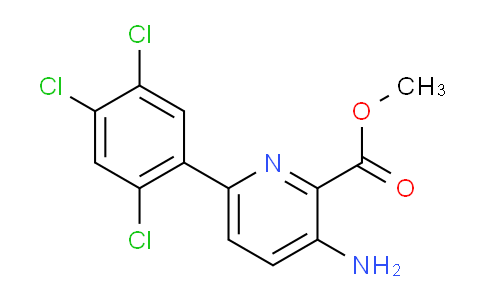 AM51302 | 1261669-33-3 | Methyl 3-amino-6-(2,4,5-trichlorophenyl)picolinate
