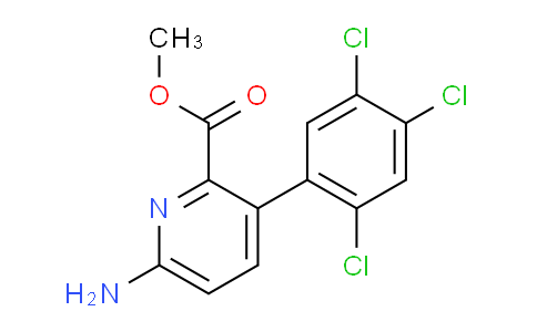 Methyl 6-amino-3-(2,4,5-trichlorophenyl)picolinate