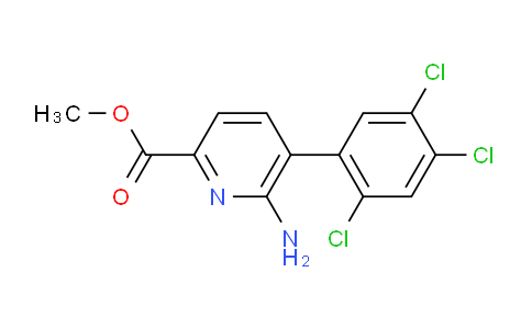Methyl 6-amino-5-(2,4,5-trichlorophenyl)picolinate