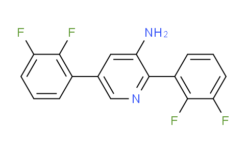 3-Amino-2,5-bis(2,3-difluorophenyl)pyridine