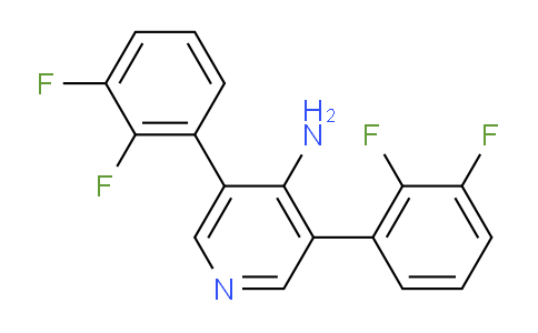 AM51313 | 1261866-72-1 | 4-Amino-3,5-bis(2,3-difluorophenyl)pyridine