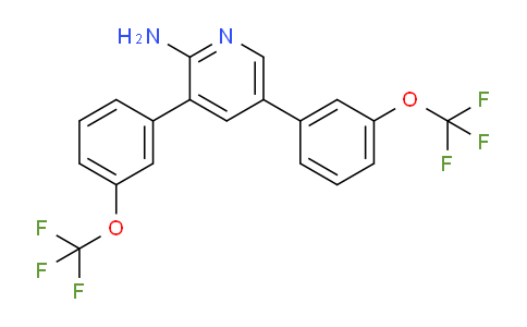 2-Amino-3,5-bis(3-(trifluoromethoxy)phenyl)pyridine