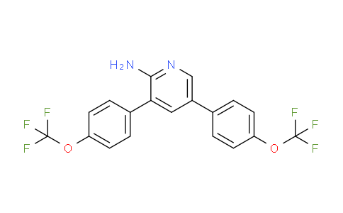 2-Amino-3,5-bis(4-(trifluoromethoxy)phenyl)pyridine