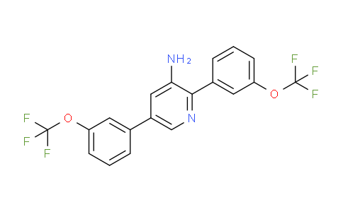 AM51321 | 1261779-29-6 | 3-Amino-2,5-bis(3-(trifluoromethoxy)phenyl)pyridine