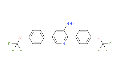 AM51322 | 1261479-19-9 | 3-Amino-2,5-bis(4-(trifluoromethoxy)phenyl)pyridine