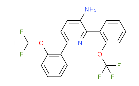 AM51323 | 1261838-30-5 | 3-Amino-2,6-bis(2-(trifluoromethoxy)phenyl)pyridine