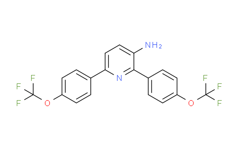 AM51325 | 1261446-59-6 | 3-Amino-2,6-bis(4-(trifluoromethoxy)phenyl)pyridine