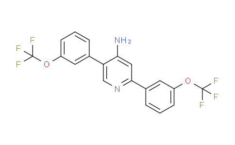 AM51327 | 1261585-83-4 | 4-Amino-2,5-bis(3-(trifluoromethoxy)phenyl)pyridine