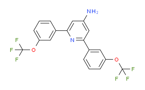 4-Amino-2,6-bis(3-(trifluoromethoxy)phenyl)pyridine