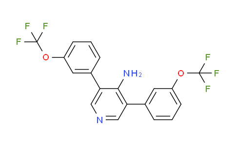 AM51333 | 1261609-82-8 | 4-Amino-3,5-bis(3-(trifluoromethoxy)phenyl)pyridine
