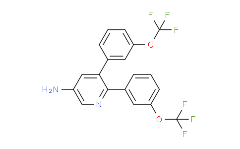 5-Amino-3,2-bis(3-(trifluoromethoxy)phenyl)pyridine