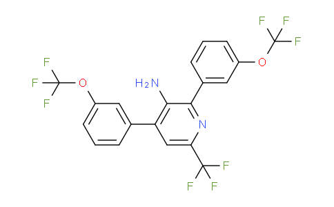AM51342 | 1261684-78-9 | 3-Amino-2,4-bis(3-(trifluoromethoxy)phenyl)-6-(trifluoromethyl)pyridine