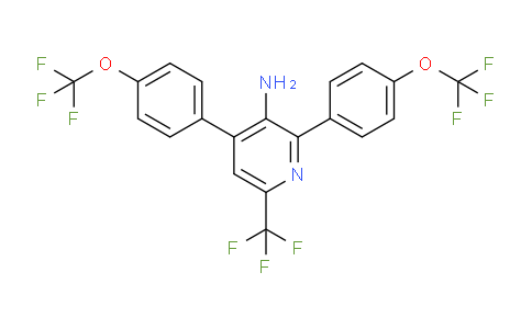 AM51343 | 1261754-44-2 | 3-Amino-2,4-bis(4-(trifluoromethoxy)phenyl)-6-(trifluoromethyl)pyridine