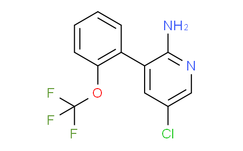 AM51351 | 1258632-63-1 | 2-Amino-5-chloro-3-(2-(trifluoromethoxy)phenyl)pyridine