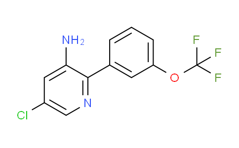AM51358 | 1261586-30-4 | 3-Amino-5-chloro-2-(3-(trifluoromethoxy)phenyl)pyridine