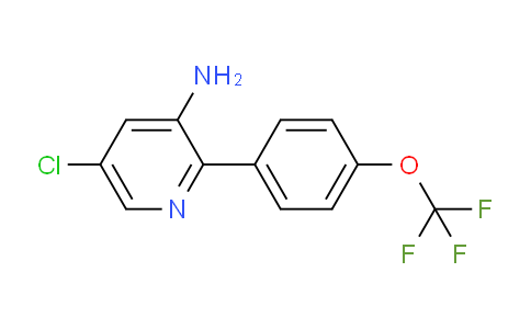 AM51359 | 1261838-82-7 | 3-Amino-5-chloro-2-(4-(trifluoromethoxy)phenyl)pyridine