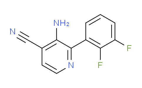 3-Amino-2-(2,3-difluorophenyl)isonicotinonitrile
