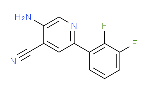 5-Amino-2-(2,3-difluorophenyl)isonicotinonitrile