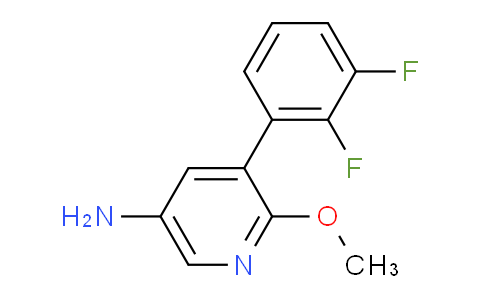 5-Amino-3-(2,3-difluorophenyl)-2-methoxypyridine