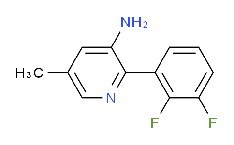 3-Amino-2-(2,3-difluorophenyl)-5-methylpyridine