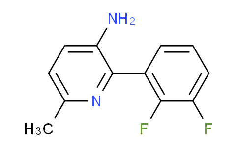 3-Amino-2-(2,3-difluorophenyl)-6-methylpyridine