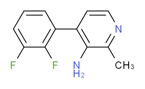 3-Amino-4-(2,3-difluorophenyl)-2-methylpyridine