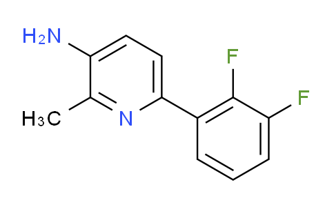 3-Amino-6-(2,3-difluorophenyl)-2-methylpyridine